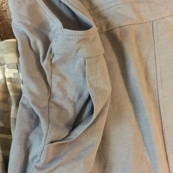 NWT. One blue overall bibs and one is camouflage. Bundle of 2 - Picture 5 of 15